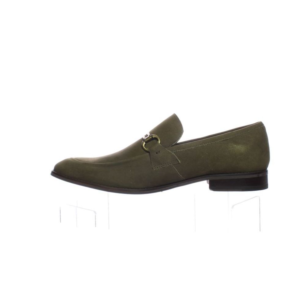 Marc Joseph Mens Chatham Sq Olive Nubuck Loafers Size 9.5 Medium (D, M) - Picture 3 of 4